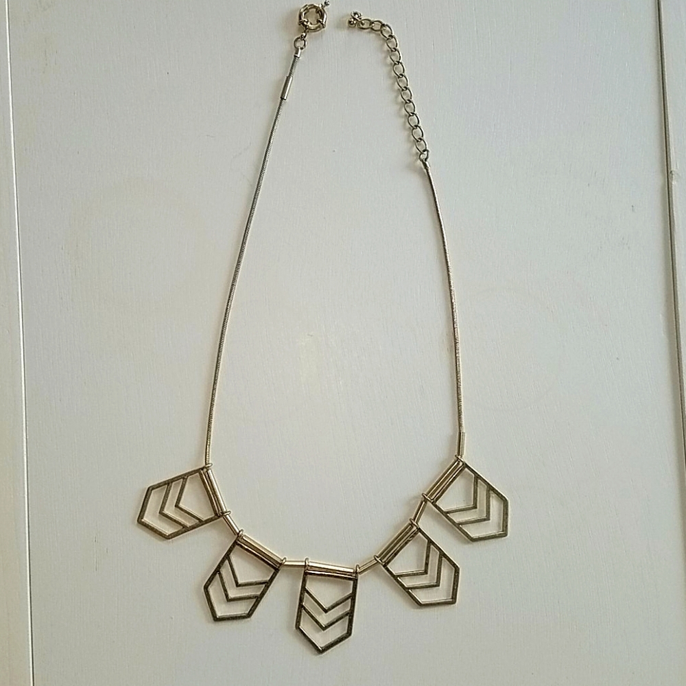 Adjustable Chevron necklace